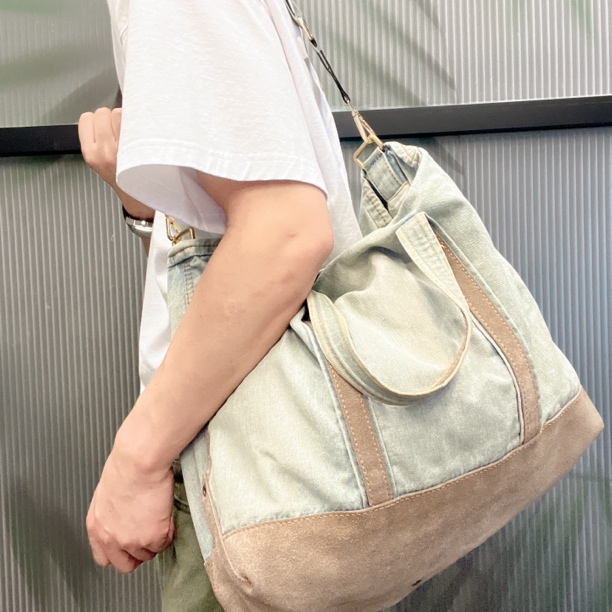 95新 YSL/圣罗兰 【涛】20 0639 牛仔斜挎包