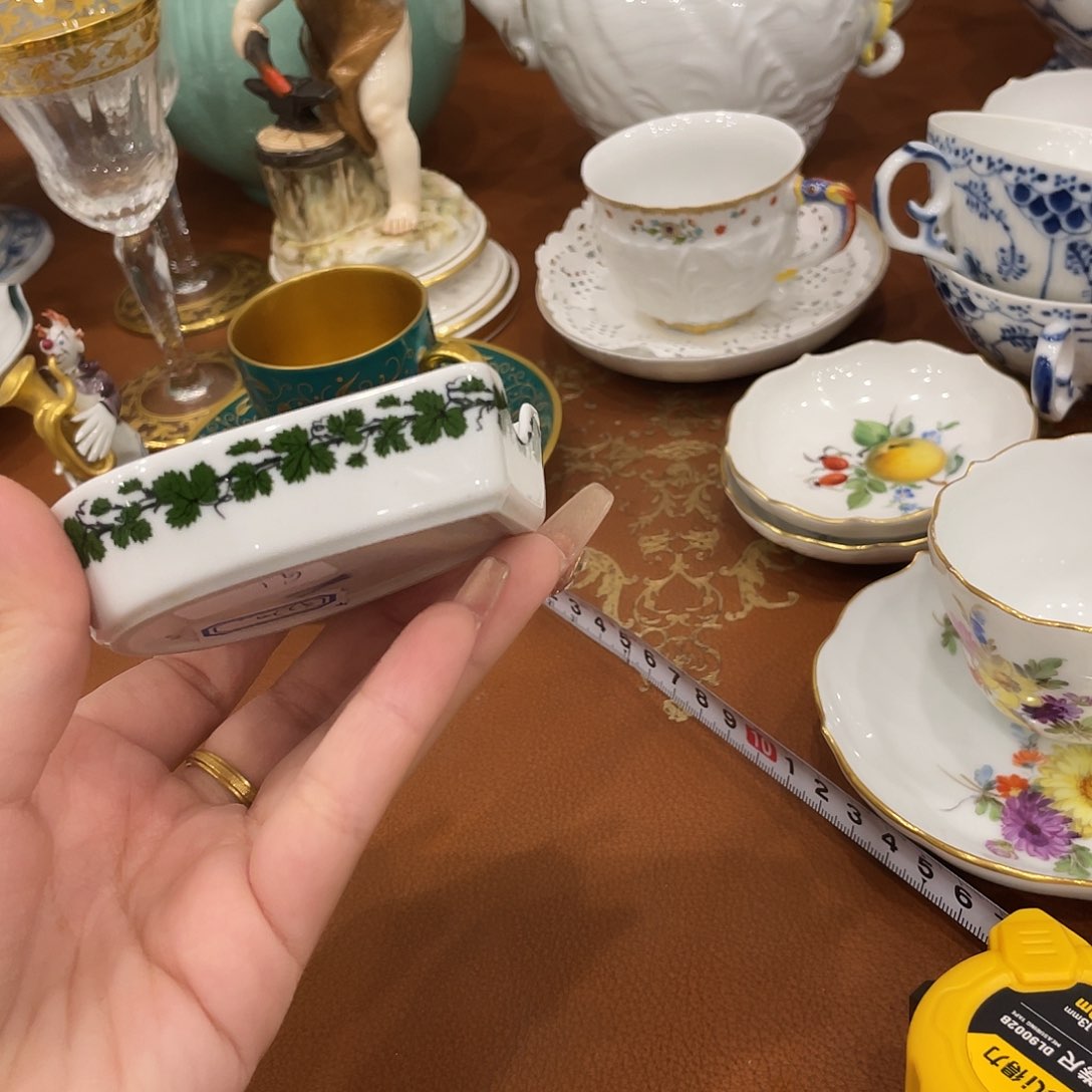 瓷片中古二等勺置漂亮