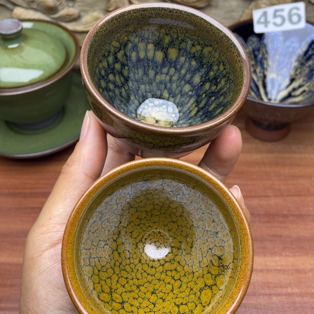 茶盏茶杯天v机械陶瓷2只