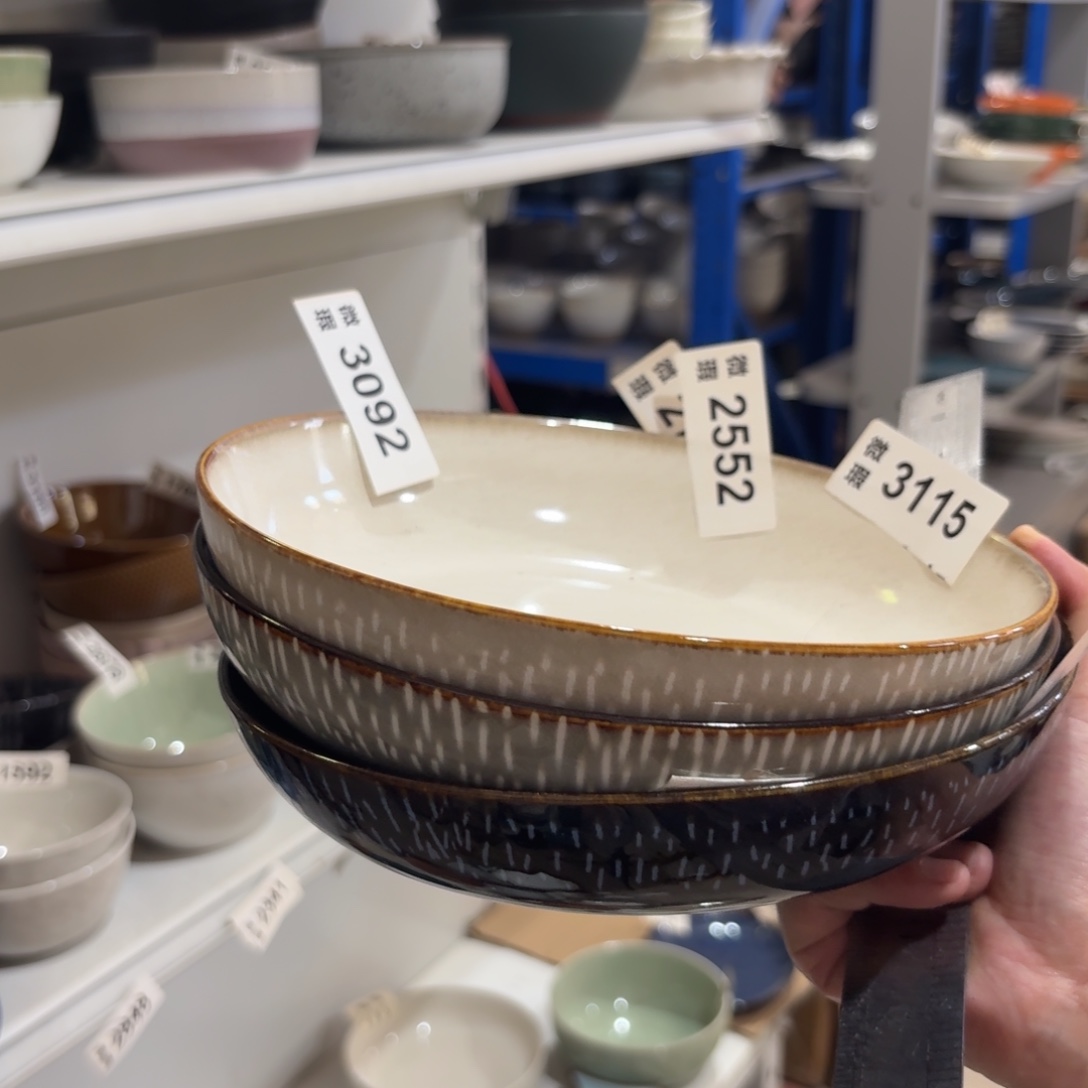 陶瓷3092 微瑕陶瓷餐具6个