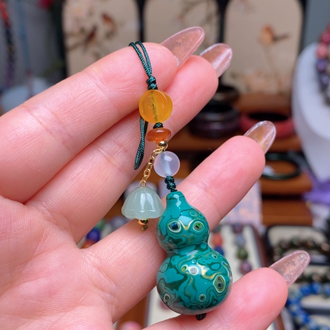 大漆葫芦犀皮纹精品