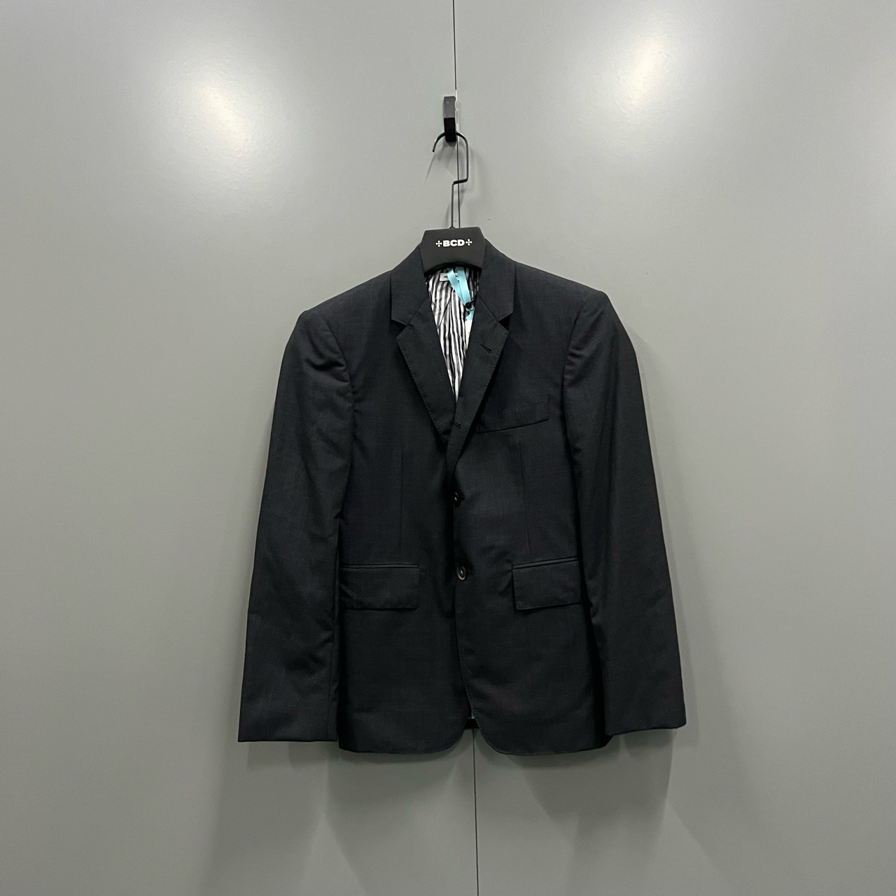 95新 THOMBROWNE （bb1）内里条纹印花西服 0码/205601