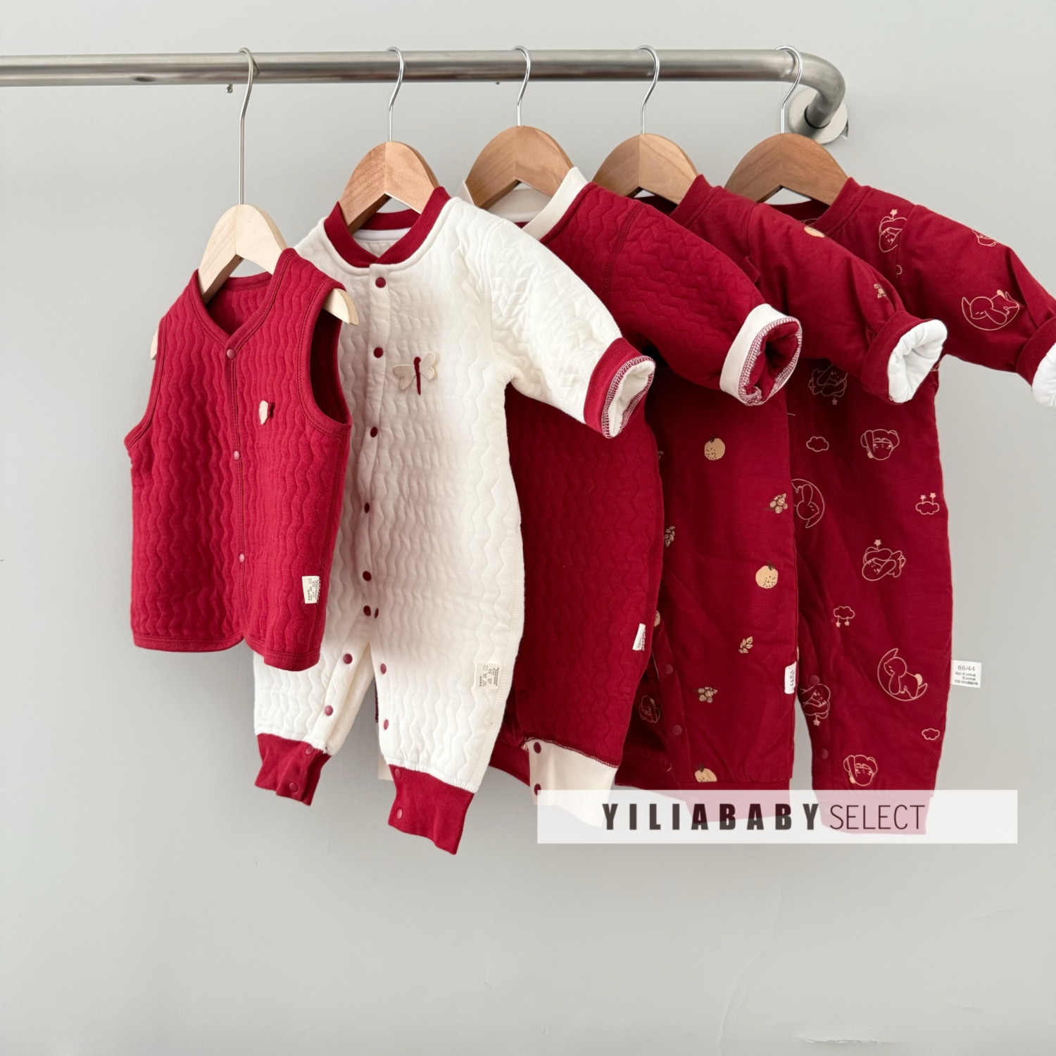 新年拜年服系列！宝宝红色过年服喜庆中式棉服圣诞节日｜初入人间