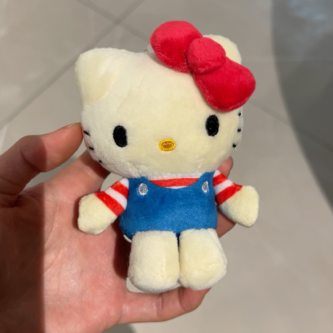 kitty周年蓝色背带裤（拍下选脸/确认款不退换）