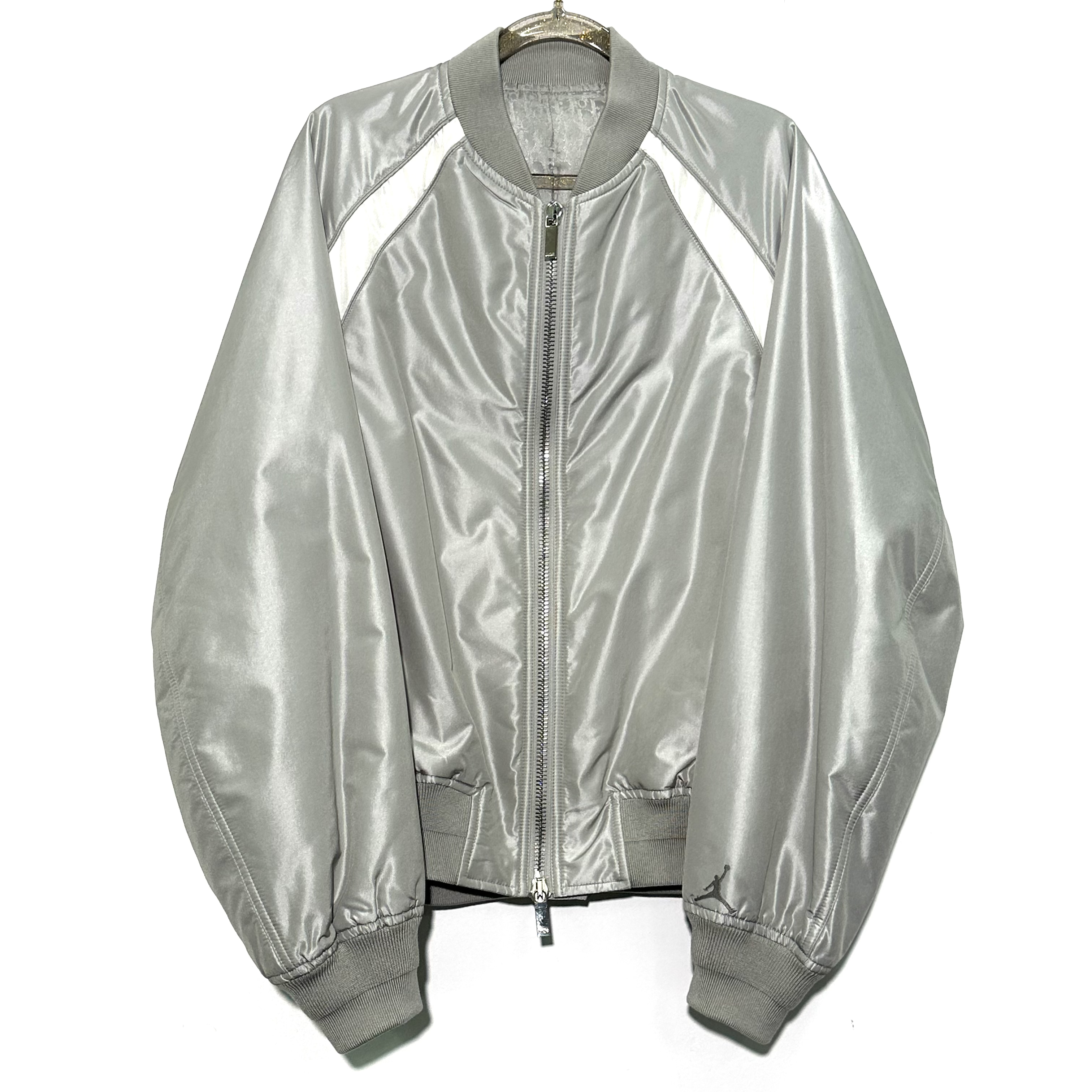 99新 DIOR/迪奥 48码 内里满印灰色棒球服外套 0911