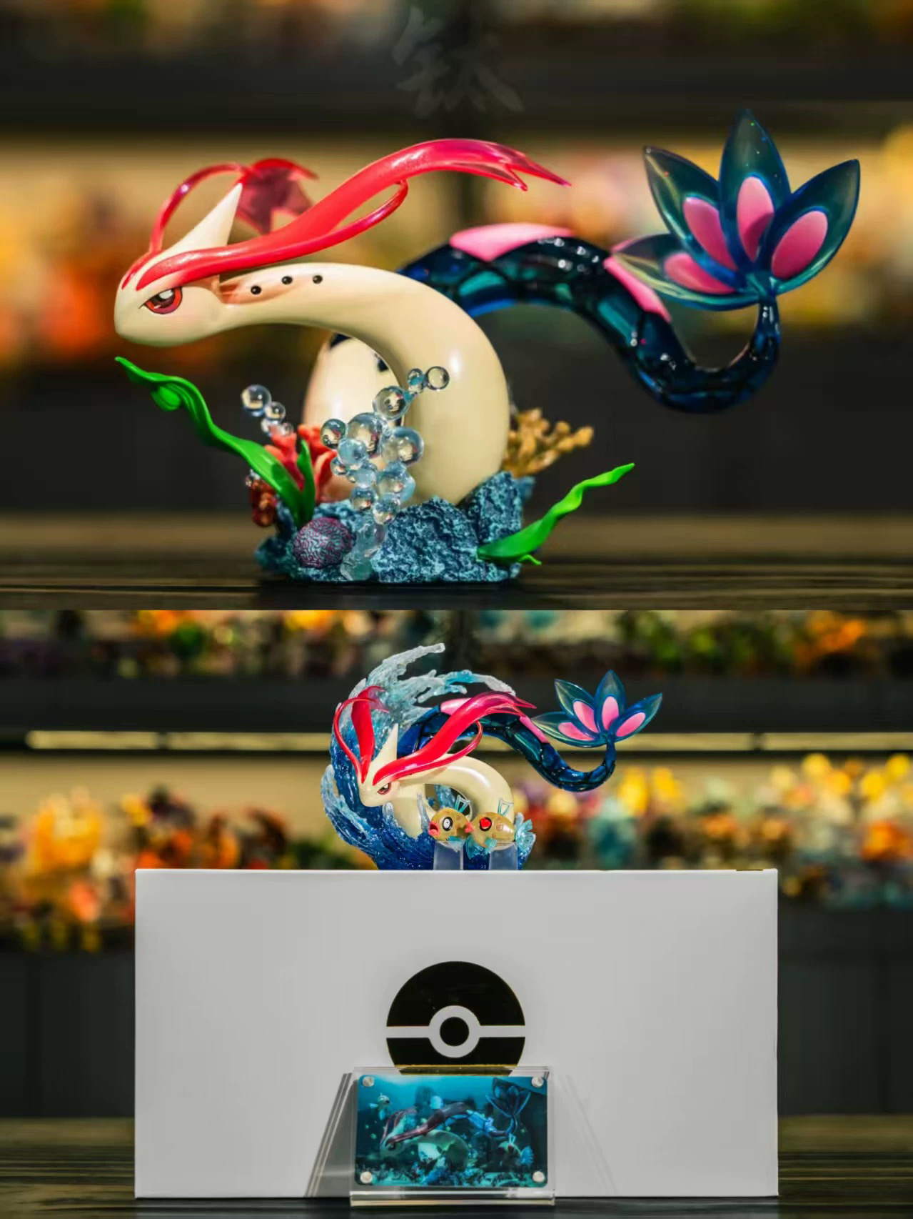 复刻 精灵宝可梦 真新镇美纳斯B   图鉴手办模型