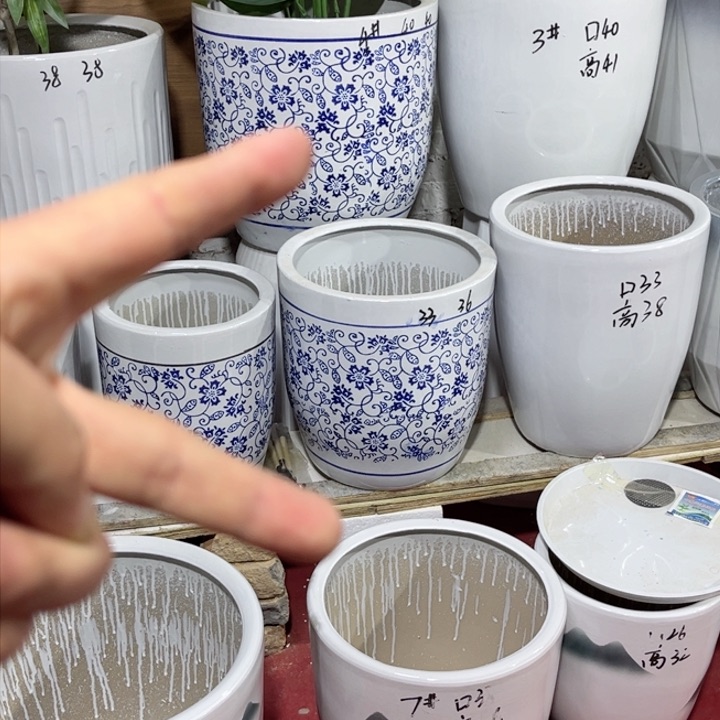 微***，特大号青花的，大号山水的