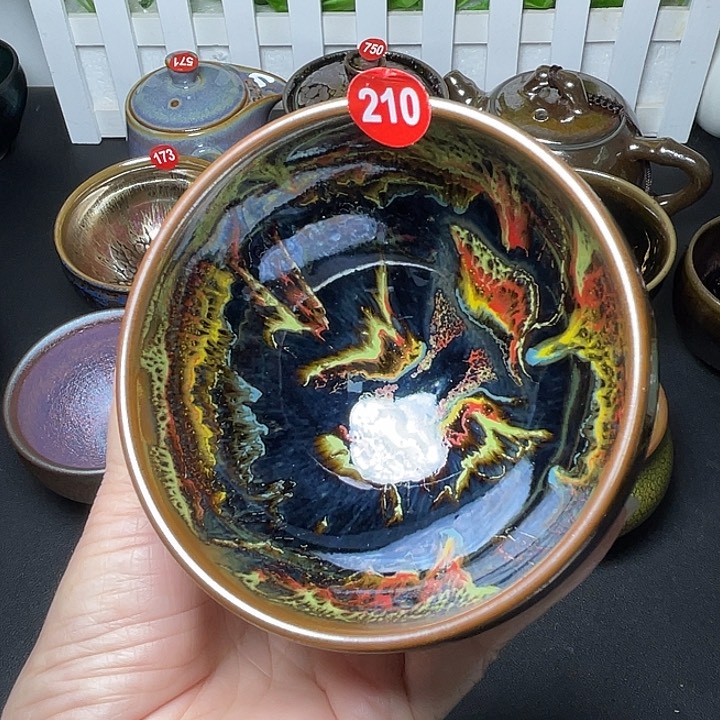 建窑建盏茶盏茶杯210