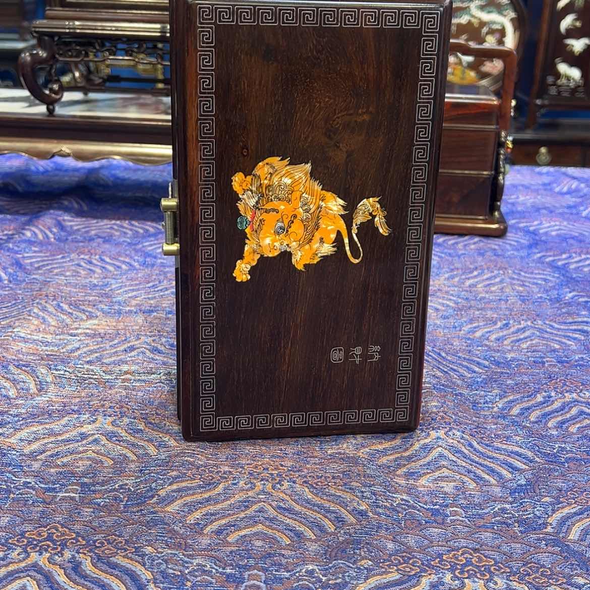 【闪购商品】红酸枝木类成套家具盒子