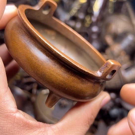 铜制文玩把玩物件