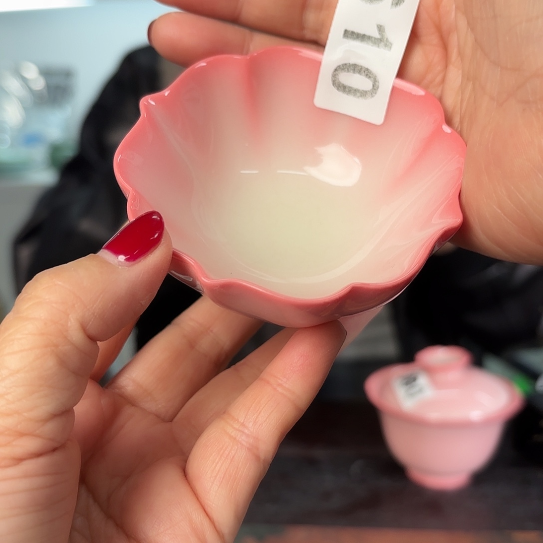 龙泉云间青瓷小米茶器