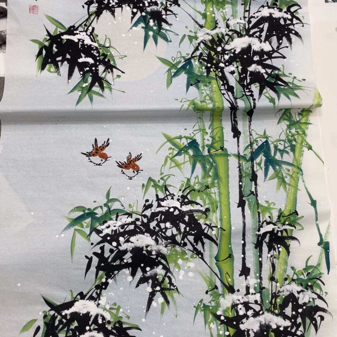 国画许墨老师作品欣赏