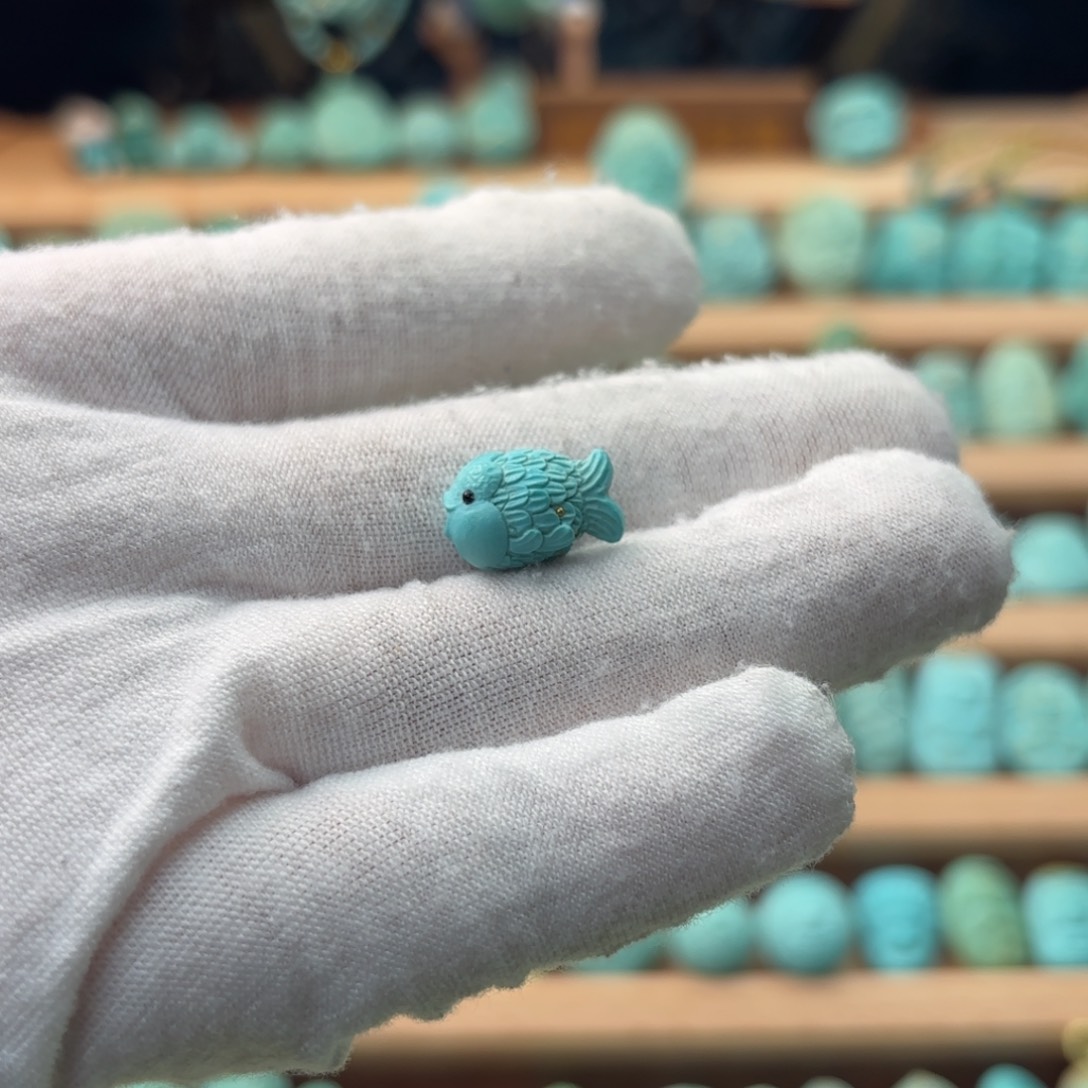 绿松石未镶嵌配饰