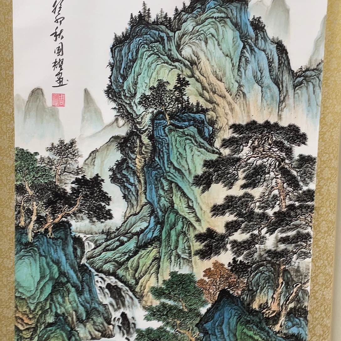 国画老师手笔手绘作品N