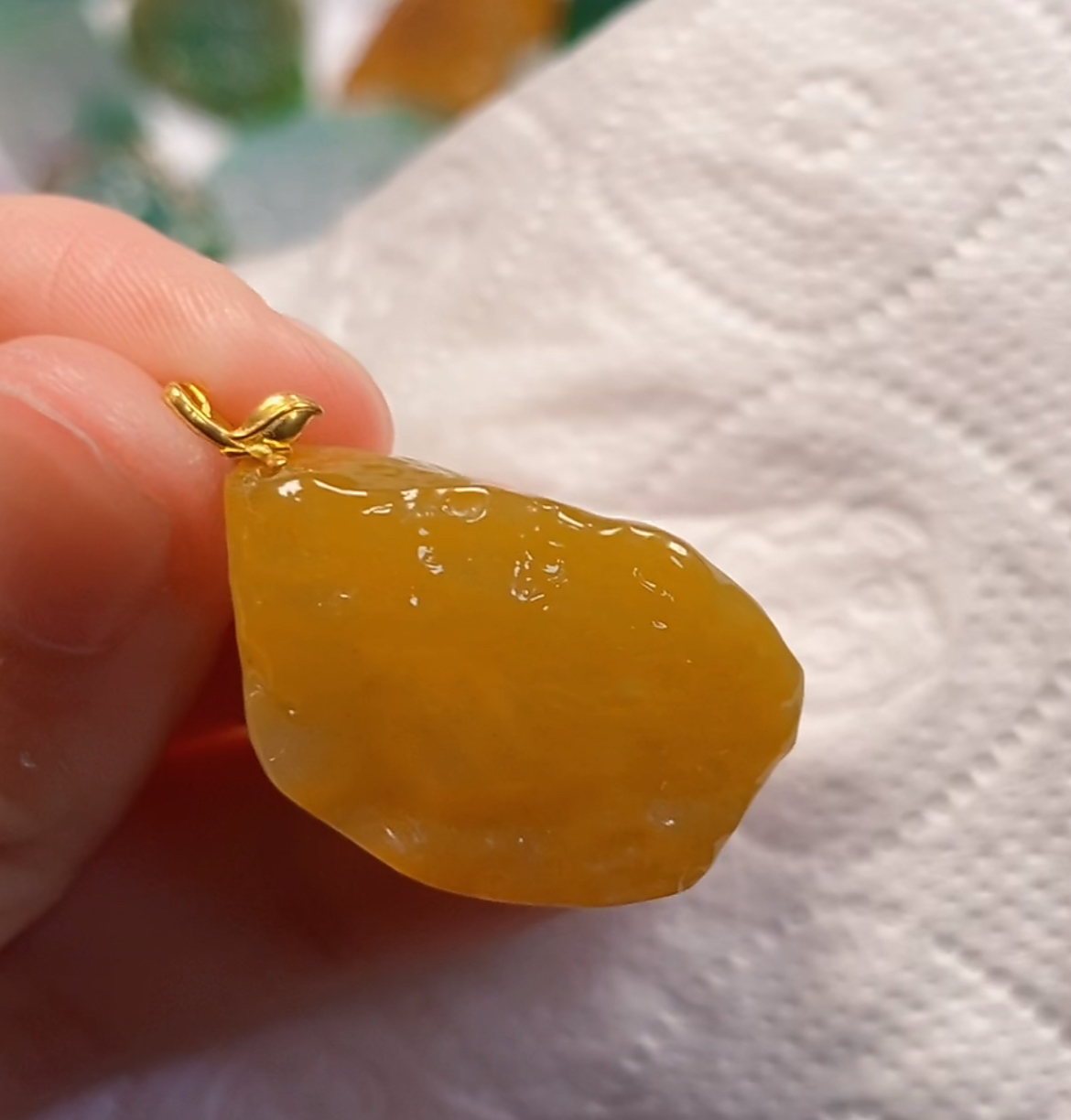 纯天然缅料翡翠A货 6763