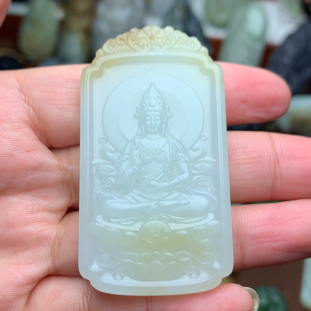 和田玉挂件未镶嵌