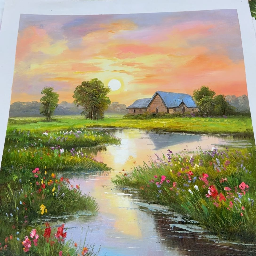 油画优惠活动开始了。