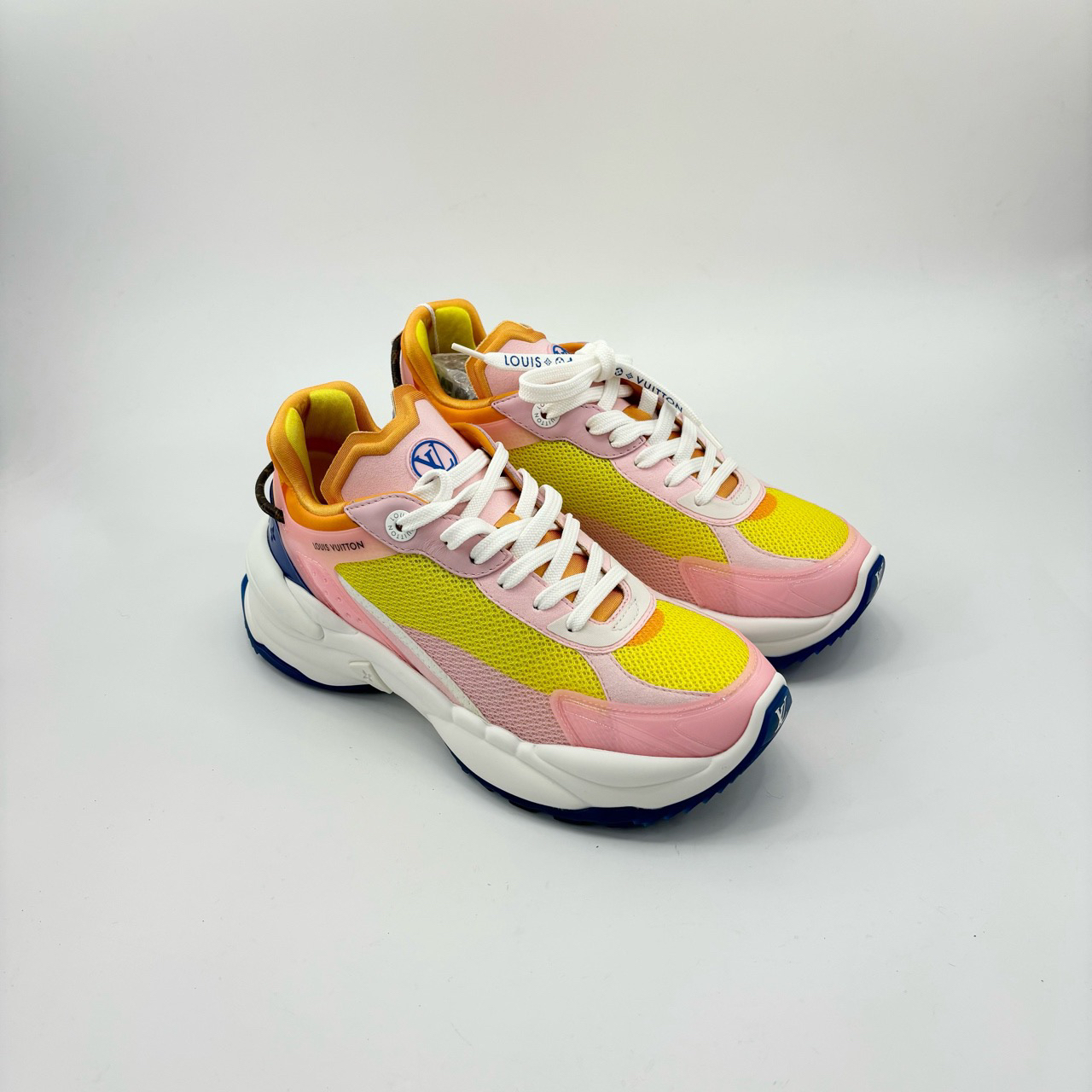 全新未使用 LouisVuitton/路易威登 37码/Run55黄粉休闲鞋/TT0430