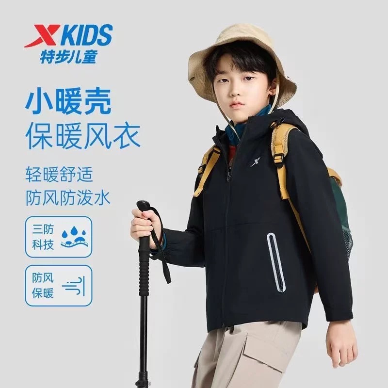 2025新款防风保暖三防冲锋外套风衣675126339058