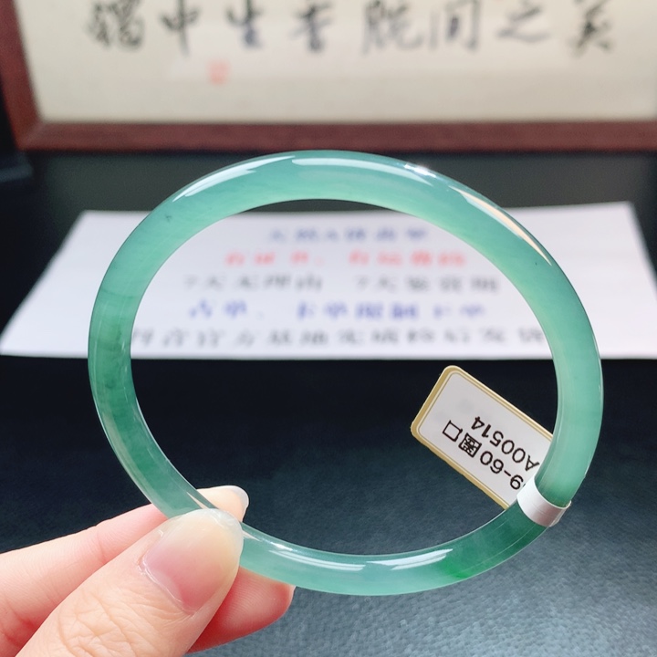 翡翠未镶嵌手镯翡翠手镯21