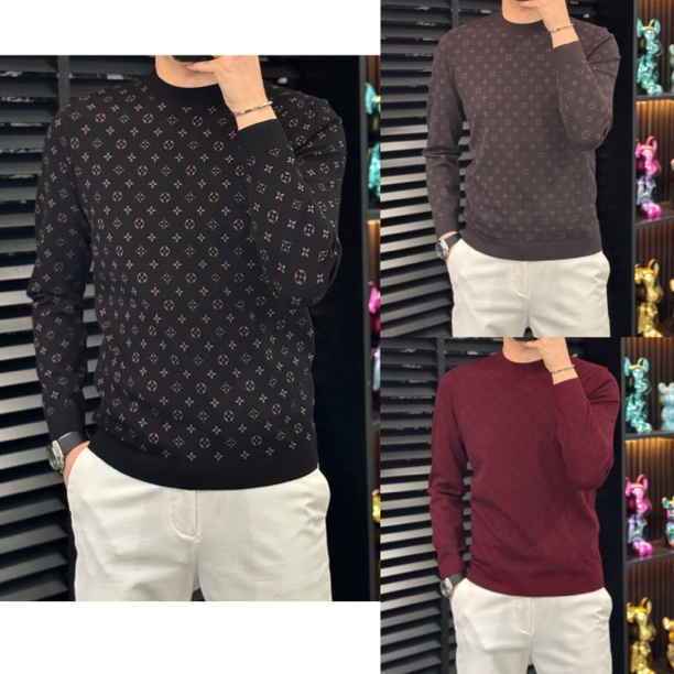 小雨男装｜2093冬季新品欧货男士轻奢时尚针织衫H