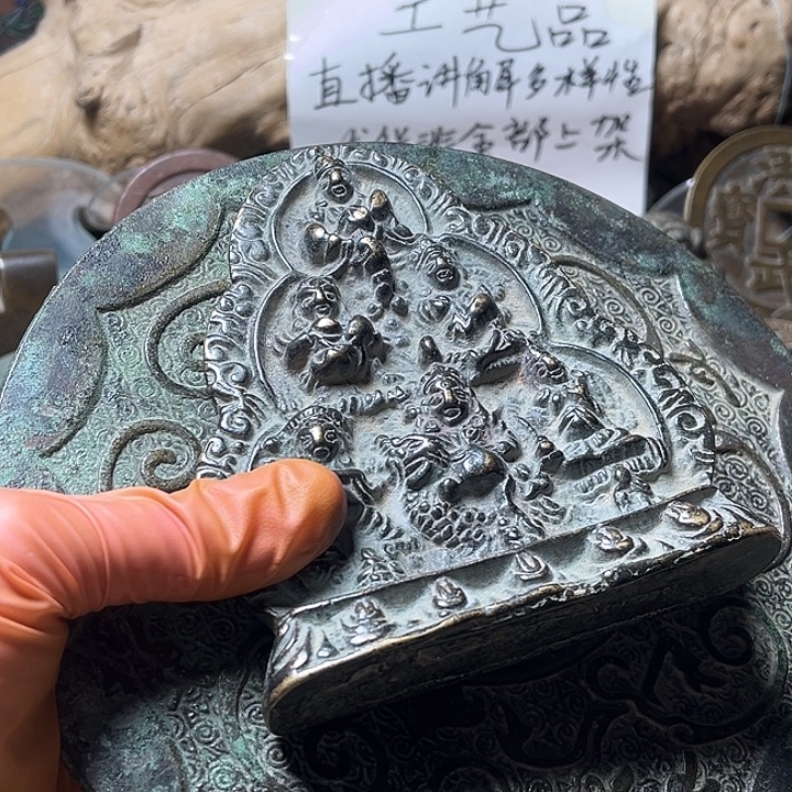 智***方铜小张工艺品摆件