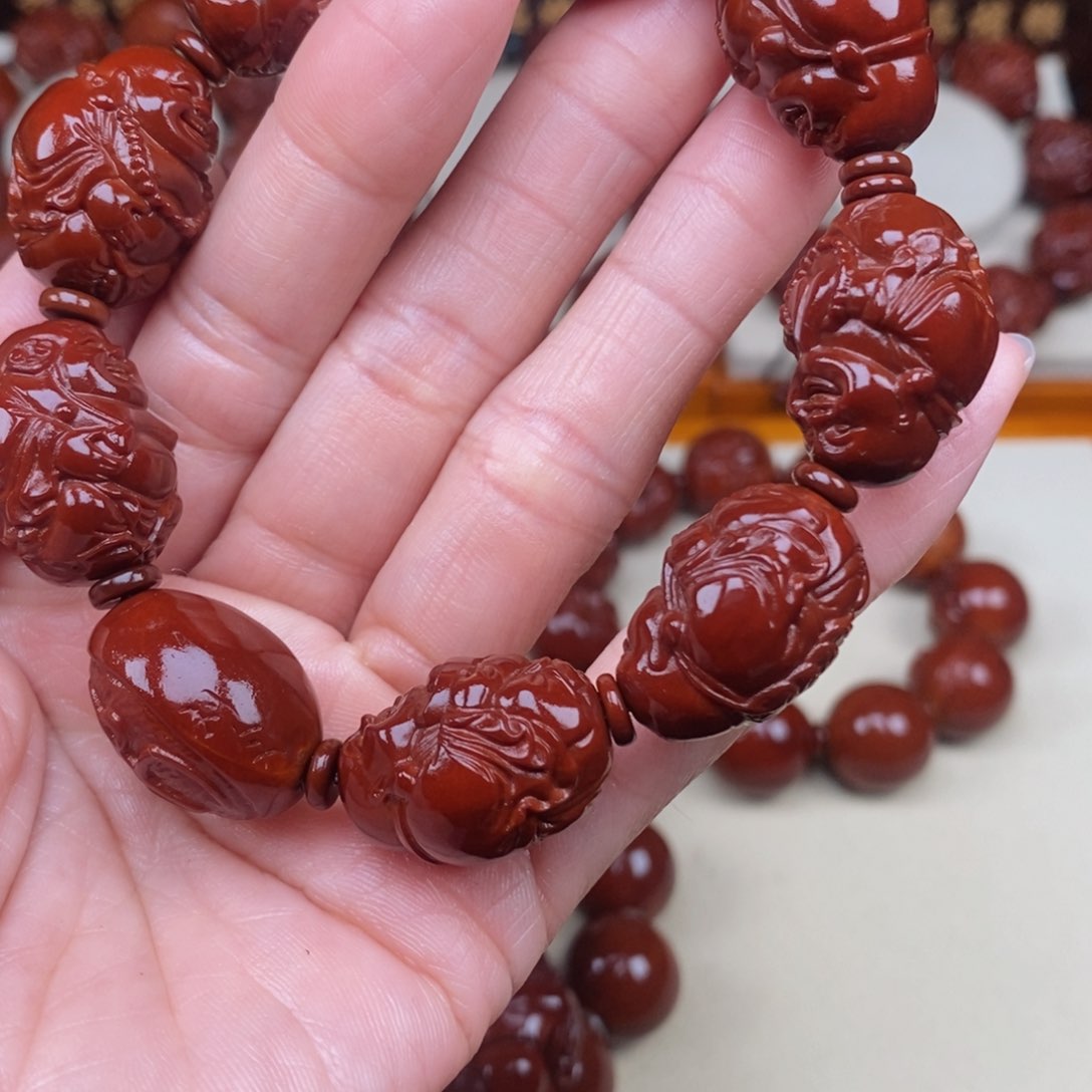 橄榄核吊坠天***呀弥勒，