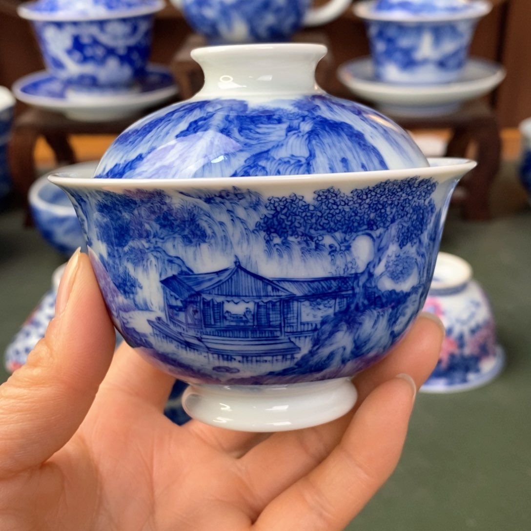 杯景德镇陶瓷手工手绘