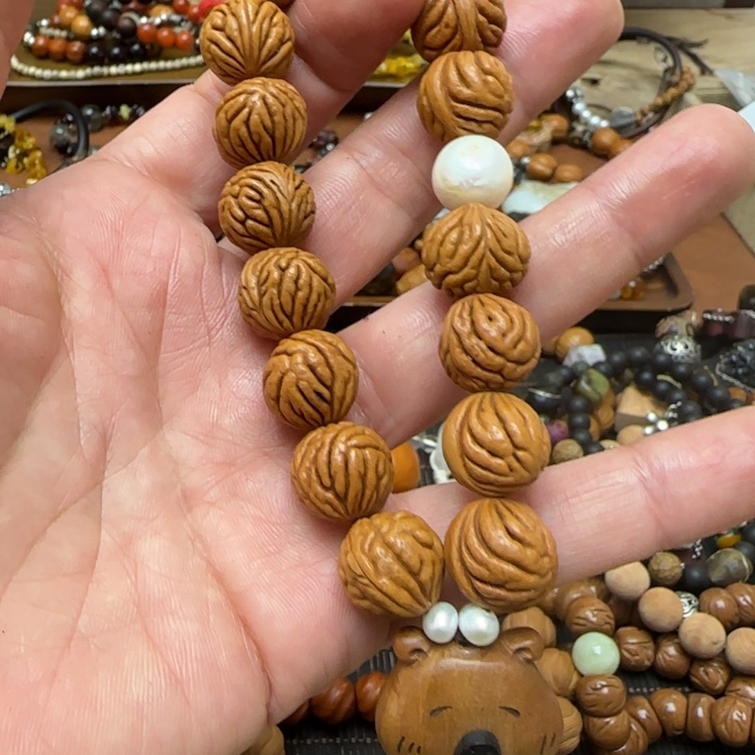 吊坠凤眼菩提手串