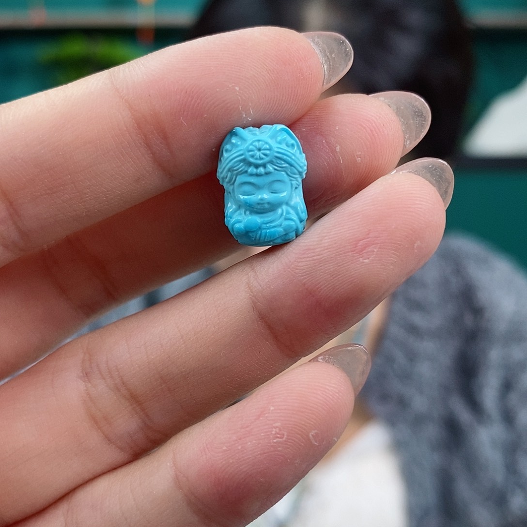 绿松石珠宝奇石未镶嵌