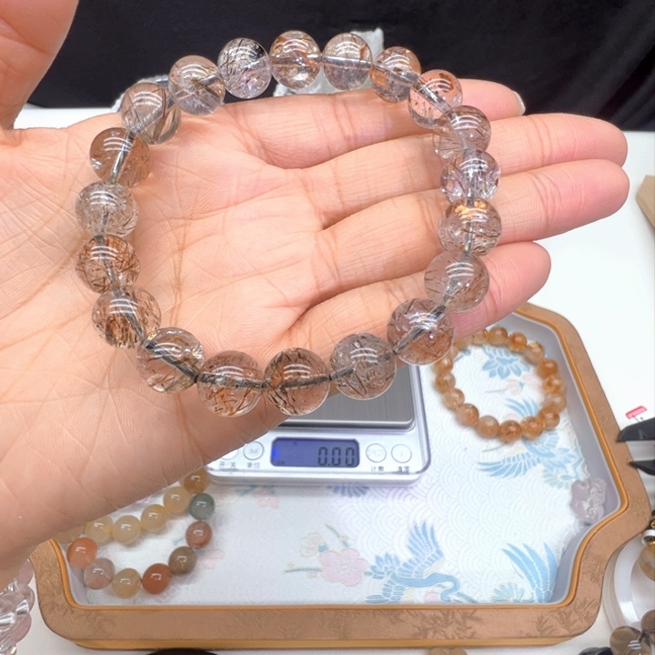 水晶手链未镶嵌超七天然水晶手链