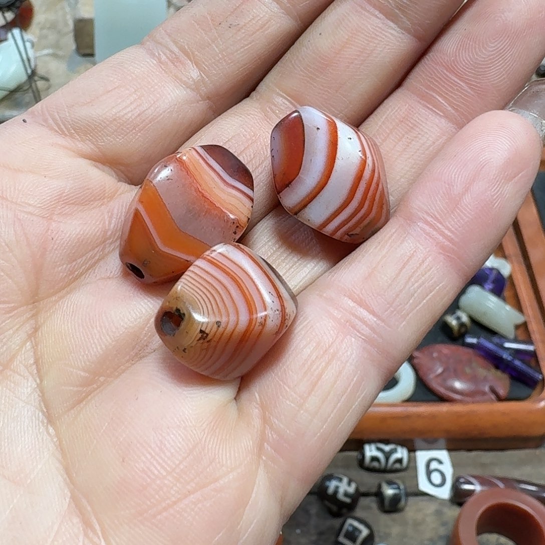 玛瑙/玉髓车挂未镶嵌