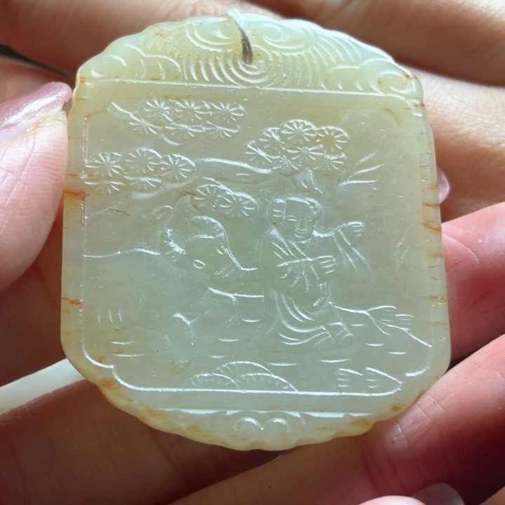 和田玉挂件未镶嵌瑞****8