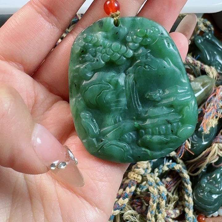 和田玉挂件未镶嵌