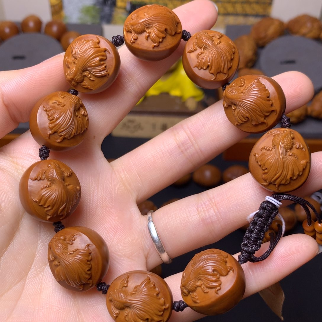 橄榄核手串/手链金玉满堂