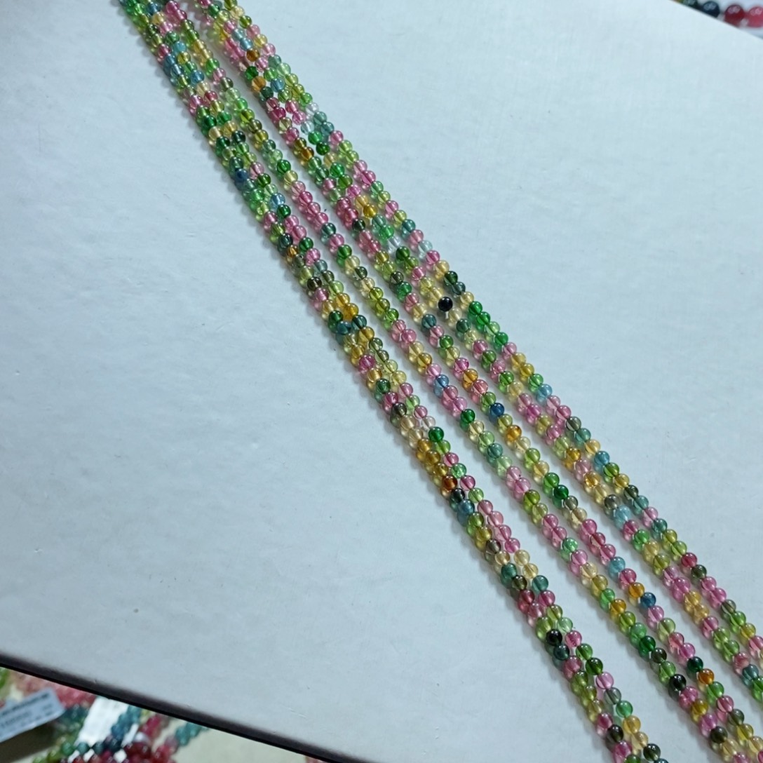 碧玺手链未镶嵌多样性发一条