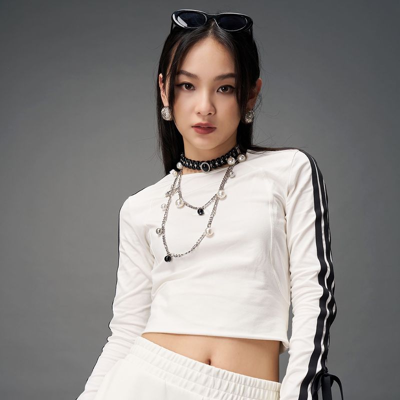 阿迪达斯 （adidas）DANCE LS TEE1 休闲长袖T恤女子KG3861