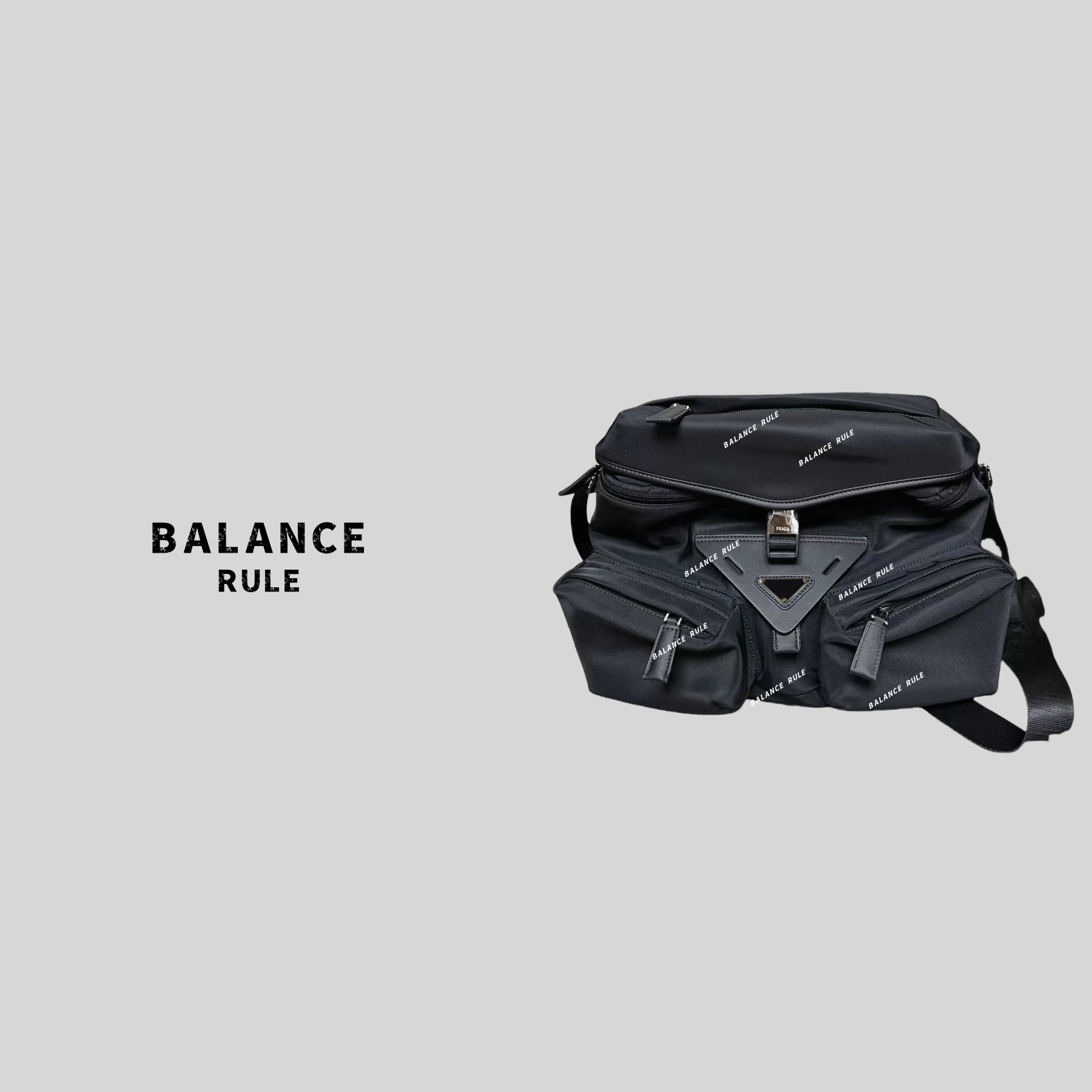 【X】单肩简约简单休闲包包BALANCERULE【衡规则】