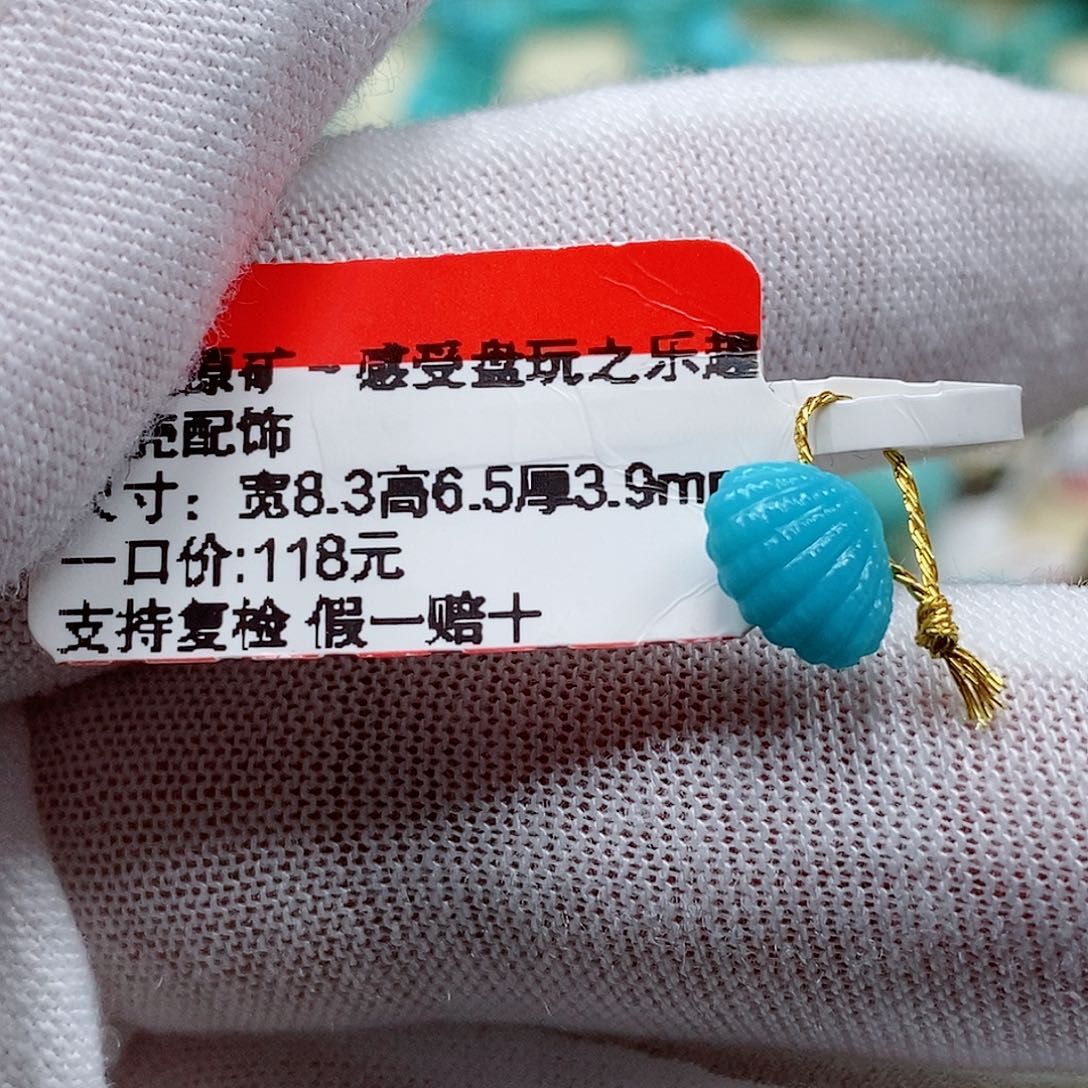 未镶嵌绿松石颈饰