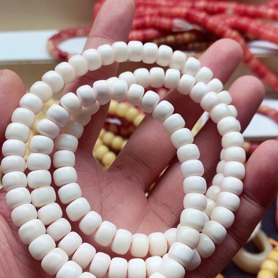 鹿骨手串/手链0.8鹿角108