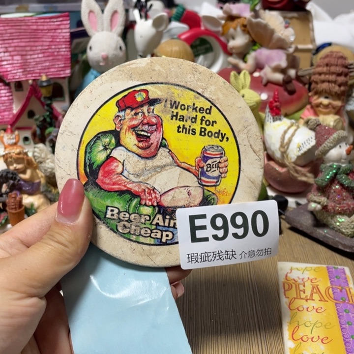 兜***飞摆件孤品老货微瑕瓷