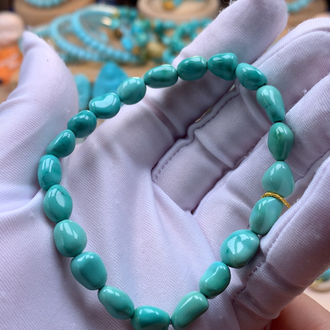 绿松石珠宝奇石未镶嵌