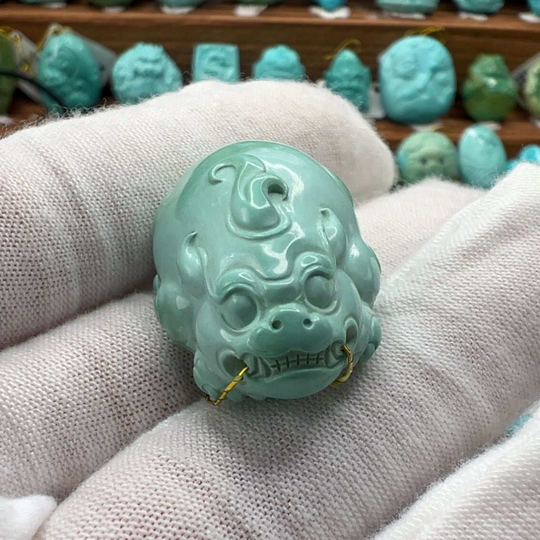 绿松石未镶嵌配饰