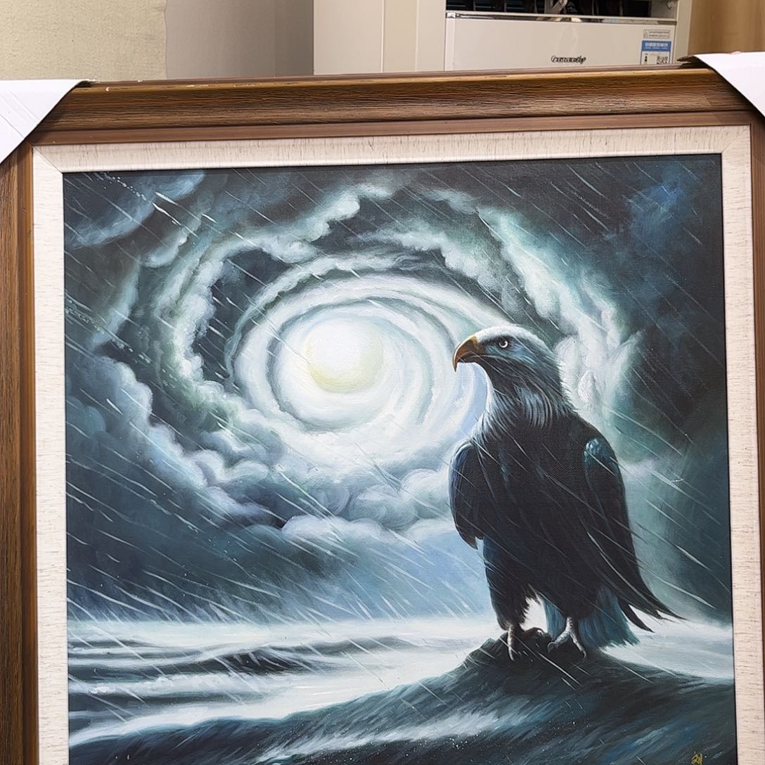 油画觉*刘文桂油画作品