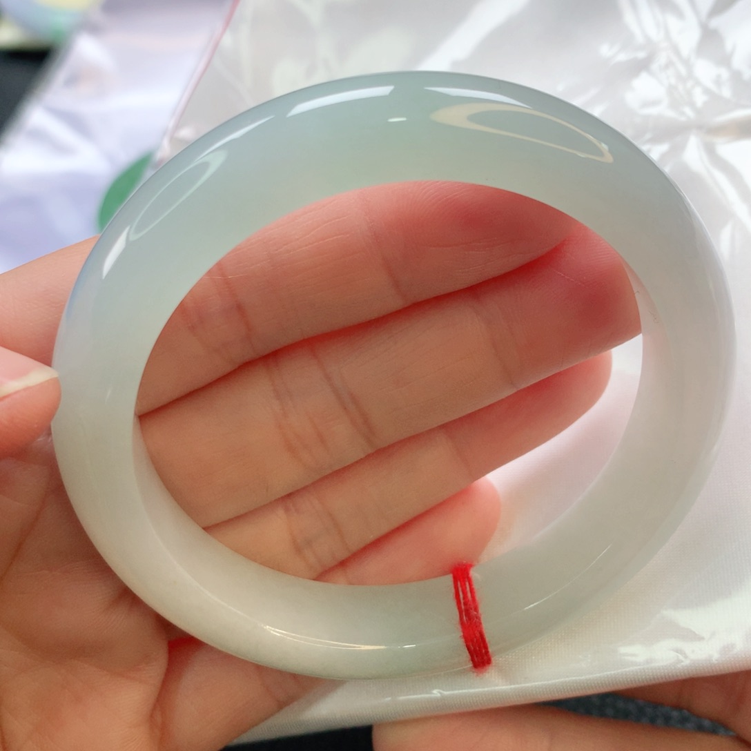 翡翠手镯未镶嵌57.5正