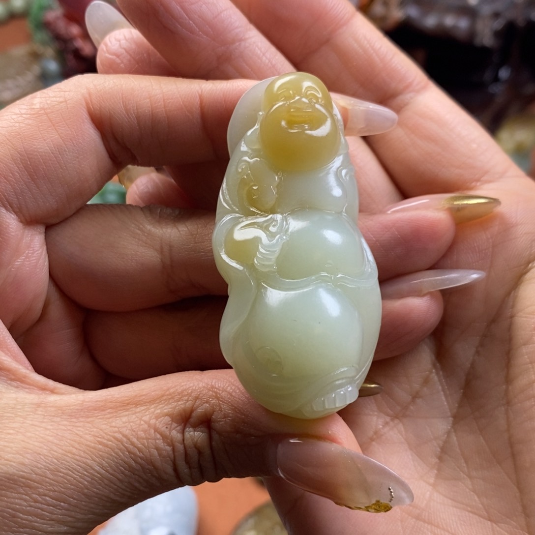 和田玉挂件未镶嵌