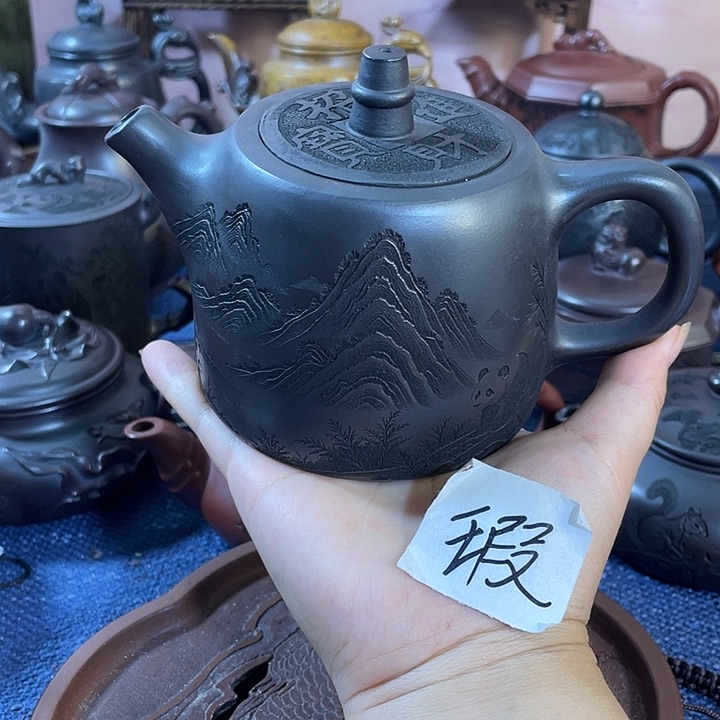 茶壶紫砂紫砂茶具瑕疵