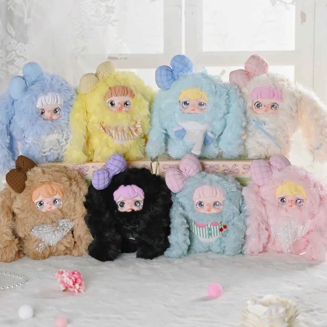 【正版代拆】yomi悠米绒绒兔乐园毛绒潮玩盲盒挂件包女生日礼物