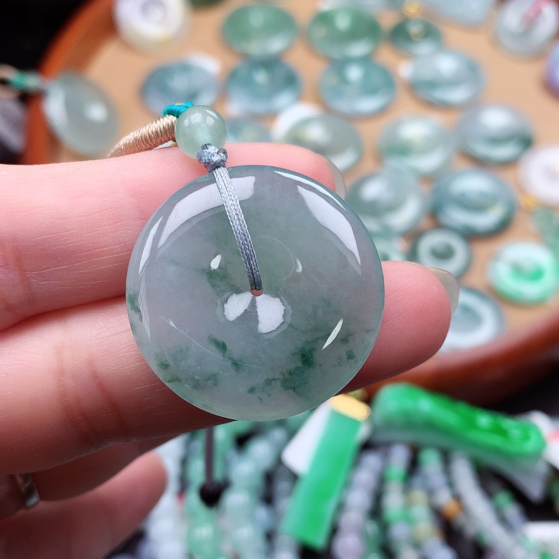 翡翠未镶嵌吊坠(不含链)吊坠