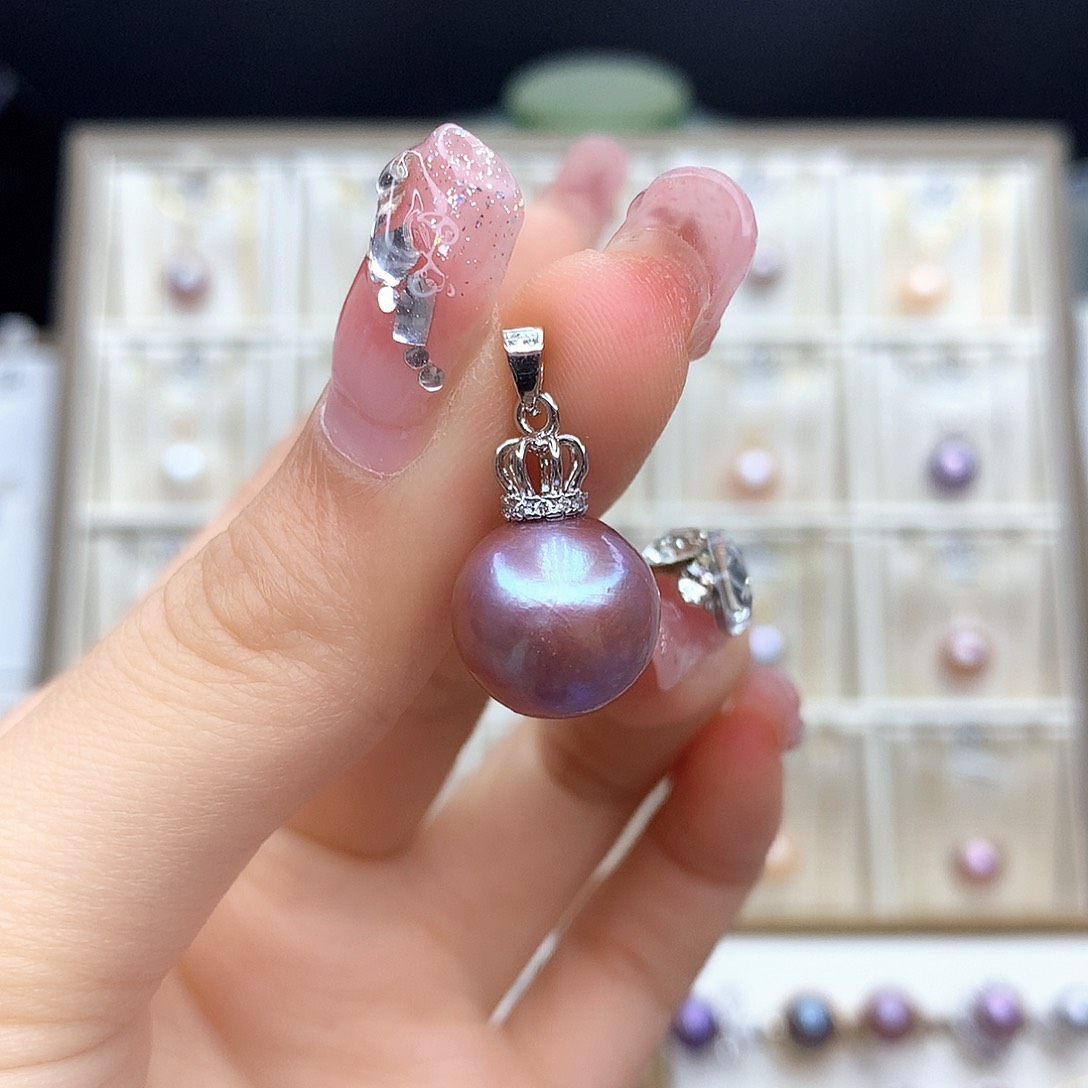 淡水珍珠颈饰合金